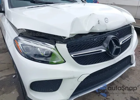 2017 Mercedes-Benz Amg Gle 43 Coupe 4Matic z USA, uszkodzony, nr VIN 4JGED6EB6HA049387